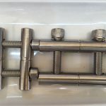 ansi 316ti / en 1.4571,317l / en 1.4438不锈钢零件 - 连杆系列